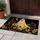 Golden Ghost With Wildflowers, Crescent Moon and Stars for Spooky Autumn Entryways Doormat - 4