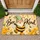 Bee Kind Bumblebee Gnome And Honeycomb For Cheerful Everyday Entryway Welcome Decor Doormat - 1