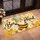 Bee Kind Bumblebee Gnome And Honeycomb For Cheerful Everyday Entryway Welcome Decor Doormat - 2