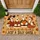 Four Autumn Geese With Pumpkin And Leaves For Thanksgiving Home Decor Doormat - 1