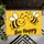 Smiling Bee Duo with Bee Happy Saying for Cheerful Everyday Home Entry Doormat - 5
