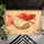 Red Haired Mermaid Swimming Through Ocean Colors for Coastal Home Decor and Sea Lovers Doormat - 5