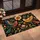 Folk Art Pair of Birds and Blooms for a Cozy Nature-Inspired Home Entryway Decor Doormat - 2