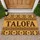 Talofa Samoan Greeting With Polynesian Floral Motifs for Island Home Style Doormat - 1