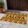 Talofa Samoan Greeting With Polynesian Floral Motifs for Island Home Style Doormat - 4