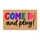 Rainbow Come In and Play Lettering for Cheerful Family Entryways and Playful Homes Doormat - 6