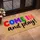 Rainbow Come In and Play Lettering for Cheerful Family Entryways and Playful Homes Doormat - 2