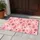 Pink Christmas Trees And Snowflakes For A Cheerful Holiday Home This Winter Season Doormat - 4