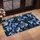 Vivid Blue Goldfish School for Serene Coastal Homes and Aquatic Nature Lovers at Home Doormat - 2