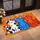 Three Cheerful Cartoon Cats for a Playful Cat Lover's Welcoming Home Entryway Accent Doormat - 2