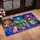 Colorful Cartoon Cats And Whimsical Houses For Playful Cat Lover Home Decorating Doormat - 2