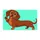 Cheerful Cartoon Dachshund for Dog Lovers, Playful Entryway Accent for Pet Families Doormat - 6