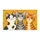 Three Playful Cartoon Cats for Cozy Cat Lover Homes and Cheerful Everyday Entryways Doormat - 6