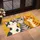 Three Playful Cartoon Cats for Cozy Cat Lover Homes and Cheerful Everyday Entryways Doormat - 2