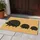 Black Hedgehog Family Silhouettes for Nature-Inspired Entryways and Cozy Woodland Homes Doormat - 4
