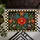 Vintage Floral Bouquet with Checkerboard Border for Eclectic Cottage Entryway Style Doormat - 5