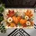 Autumn Pumpkins And Maple Leaves For Cozy Thanksgiving Bathroom Home Decor Doormat - 5