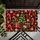 Red Plaid Christmas Holly, Candy Canes And Snowflakes For Cozy Winter Holiday Decor Doormat - 5