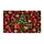 Red Plaid Christmas Holly, Candy Canes And Snowflakes For Cozy Winter Holiday Decor Doormat - 6