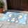 Cute Blue Baby Elephant Art for a Cheerful Nursery and Playful Home Accent Doormat - 4
