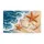 Beach Shells and Starfish for Coastal Bathroom Calm and Relaxed Seaside Living Home Doormat - 6