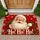Santa Claus Christmas Cheer for Festive Holiday Entryways and Cozy Seasonal Homes Doormat - 1