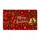 Merry Christmas Red Bow and Golden Bells for a Warm Festive Holiday Home Celebration Doormat - 6