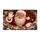Santa Claus Emerging Through a Snow-Dusted Brick Chimney for Cozy Christmas Cheer Doormat - 6