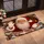 Santa Claus Emerging Through a Snow-Dusted Brick Chimney for Cozy Christmas Cheer Doormat - 2