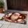Santa Claus Emerging Through a Snow-Dusted Brick Chimney for Cozy Christmas Cheer Doormat - 4