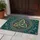 Celtic Trinity Knot Medallion for Rustic Entryways and Timeless Heritage-Inspired Homes Doormat - 4