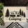 Camper Trailer and Pine Trees for Rustic Camping Trips, Cabins, and Outdoor Lovers Doormat - 5