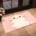 Cute Cream And Blush Cat, Cheerful Feline Charm For Cozy Bathroom And Home Lovers Doormat - 2