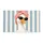 White Goose In Pink Towel Turban For A Playful Bathroom Spa Retreat Doormat - 6