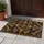 Rustic Southwestern Stone Geometric Medallion for Warm, Earthy Hallway and Entryway Style Doormat - 4