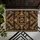 Rustic Southwestern Stone Geometric Medallion for Warm, Earthy Hallway and Entryway Style Doormat - 5