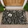 Vintage Botanical Herb Garden Florals for a Calm Nature-Inspired Home Entryway Decor Doormat - 1