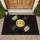 Retro Vinyl Record Motif for Music Lovers and Vintage Inspired Home Entryways Doormat - 1