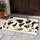 Playful Black And Cream Cow With Spotted Coat For Cheerful Farmhouse Bathroom Style Doormat - 4