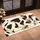 Playful Black And Cream Cow With Spotted Coat For Cheerful Farmhouse Bathroom Style Doormat - 2