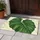 Oversized Green Monstera Leaf for Calm, Nature-Inspired Bathroom Sanctuary Style Doormat - 4