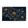 Navy Gold Floral Blooms for Elegant Bathroom Refresh and Relaxing Home Style Doormat - 6