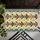 Colorful Folk Art Fish for Cheerful Coastal Kitchen and Easter Season Home Styling Doormat - 5