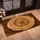 Rustic Tree Ring Wood Slice for Natural Cabin Entryway Style and Woodland Home Living Doormat - 2