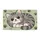 Curled Gray Cat Cartoon for Cozy Cat Lover Homes and Relaxed Everyday Living Doormat - 6