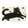 Playful Black Cat With Golden Eyes For Cozy Cat Lover Home Decor And Pet-Themed Gift Doormat - 6
