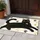 Playful Black Cat With Golden Eyes For Cozy Cat Lover Home Decor And Pet-Themed Gift Doormat - 4