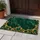 Emerald Marble And Ornate Gold Scrollwork For Refined Entryway And Garden Styling Doormat - 4