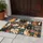 Vintage Dogs And Wildflowers For Cozy Pet-Loving Homes And Charming Cottage Entryways Doormat - 4