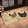 Rustic Folk Art Hens and Chickens for Cozy Farmhouse Kitchen Country Living Style Doormat - 2